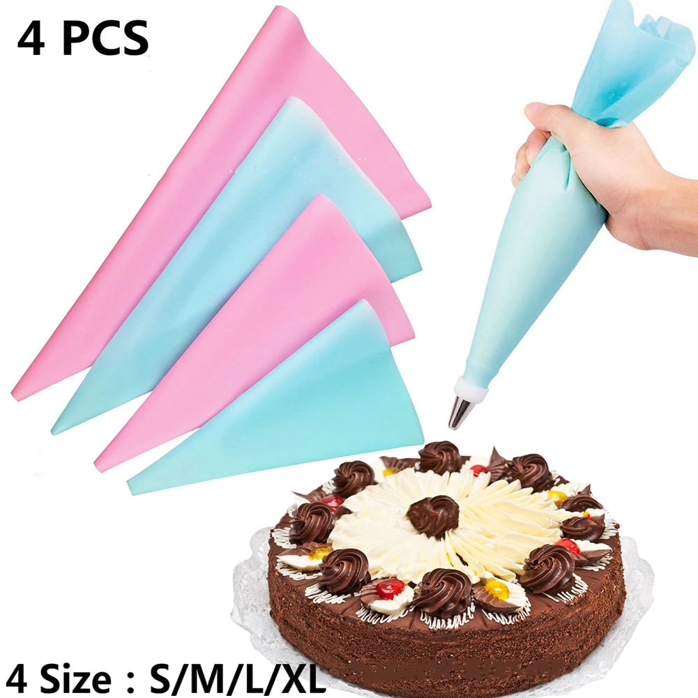 Amazon.com: Piping Bag for Cake, 100pcs Disposable Pastry Bags Icing Piping  Bag for Cake Cookies, Good for decorating cakes: Home & Kitchen